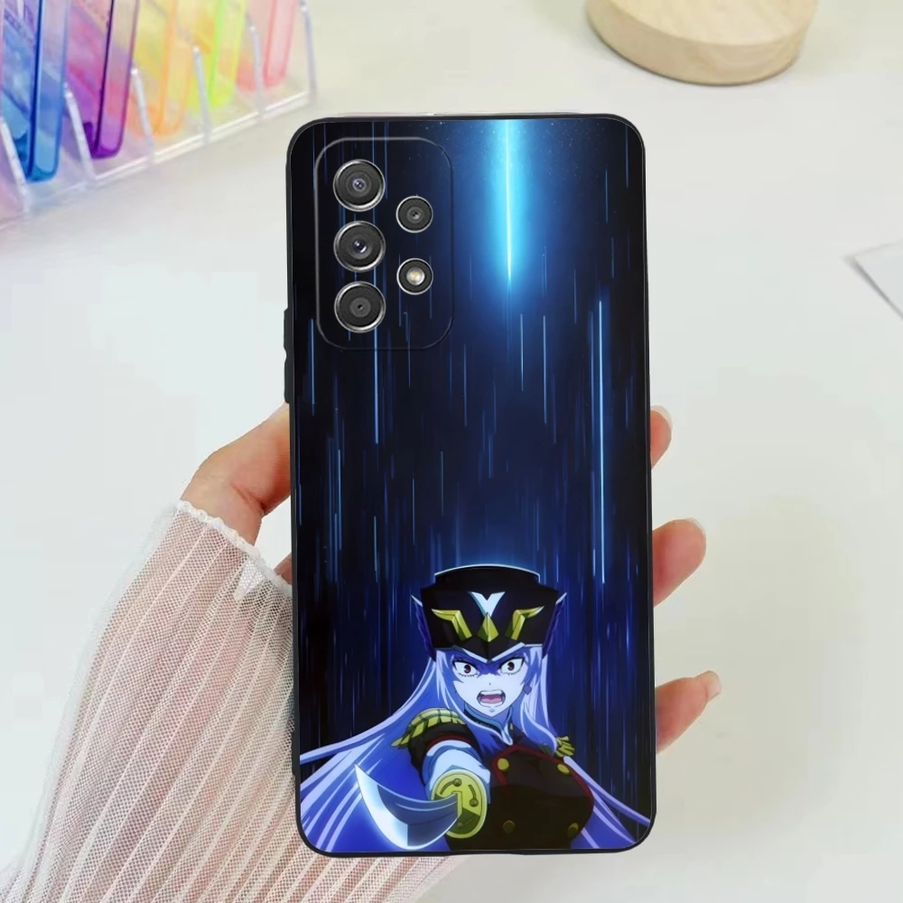 Чехол для телефона chaining Soldier Kyouka Uzen Samsung Galaxy A91 73 71 70 54 53 52 34 24 23 21 S 5G черный мягкий