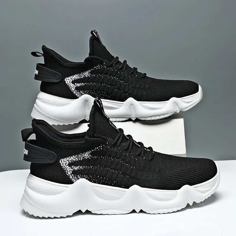 

Men's Flyweave Breathable Sneakers Women's Lightweight Walking Running gym Shoes