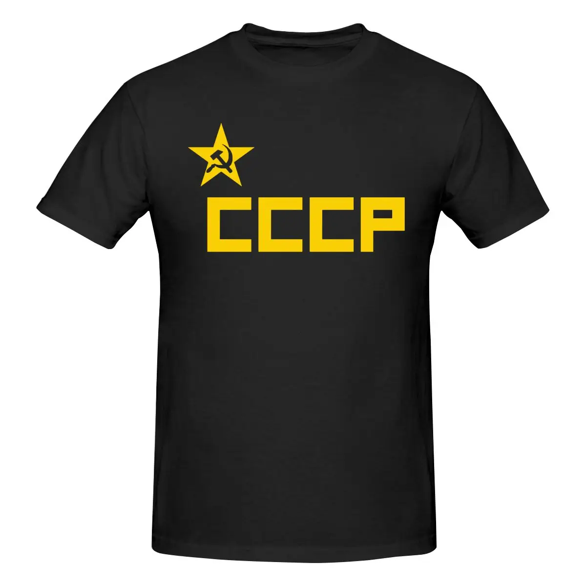 

CCCP Star T Shirt Cotton Short Sleeve T Shirts