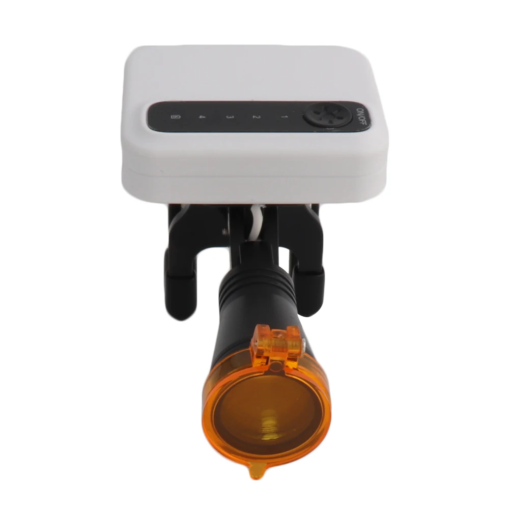 Беспроводная Фара 5 Вт налобный фонарь с 1 батареей Регулируемая лампа для