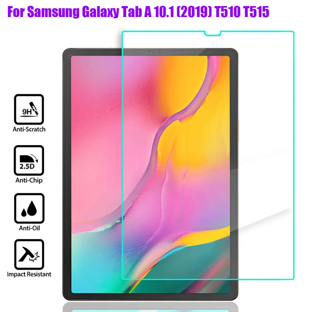 

Закаленное стекло 9H 10,1 (2019) для samsung Galaxy T510 T515