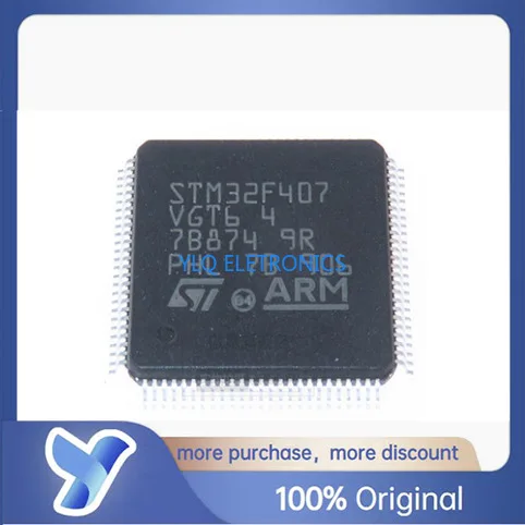 

Оригинальный Новый микросхема STM32F407VGT6 LQFP-100 MCU