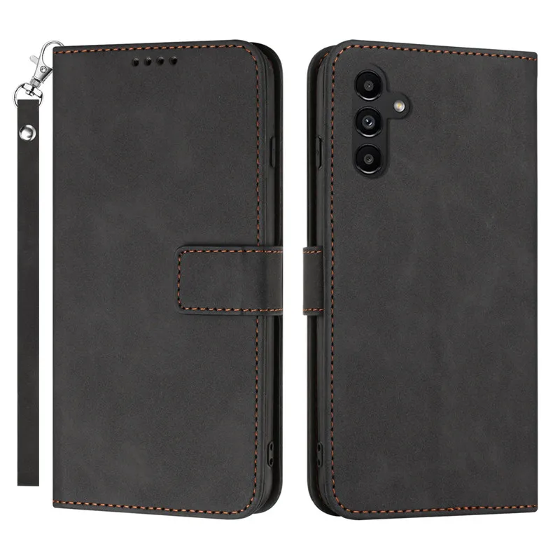 Luxury Magnetic Flip Case For Samsung Galaxy A24 A14 A415 A34 A54 A04s A04e A04 4G A 24 14 5G Coque Wallet Bag Phone Cover