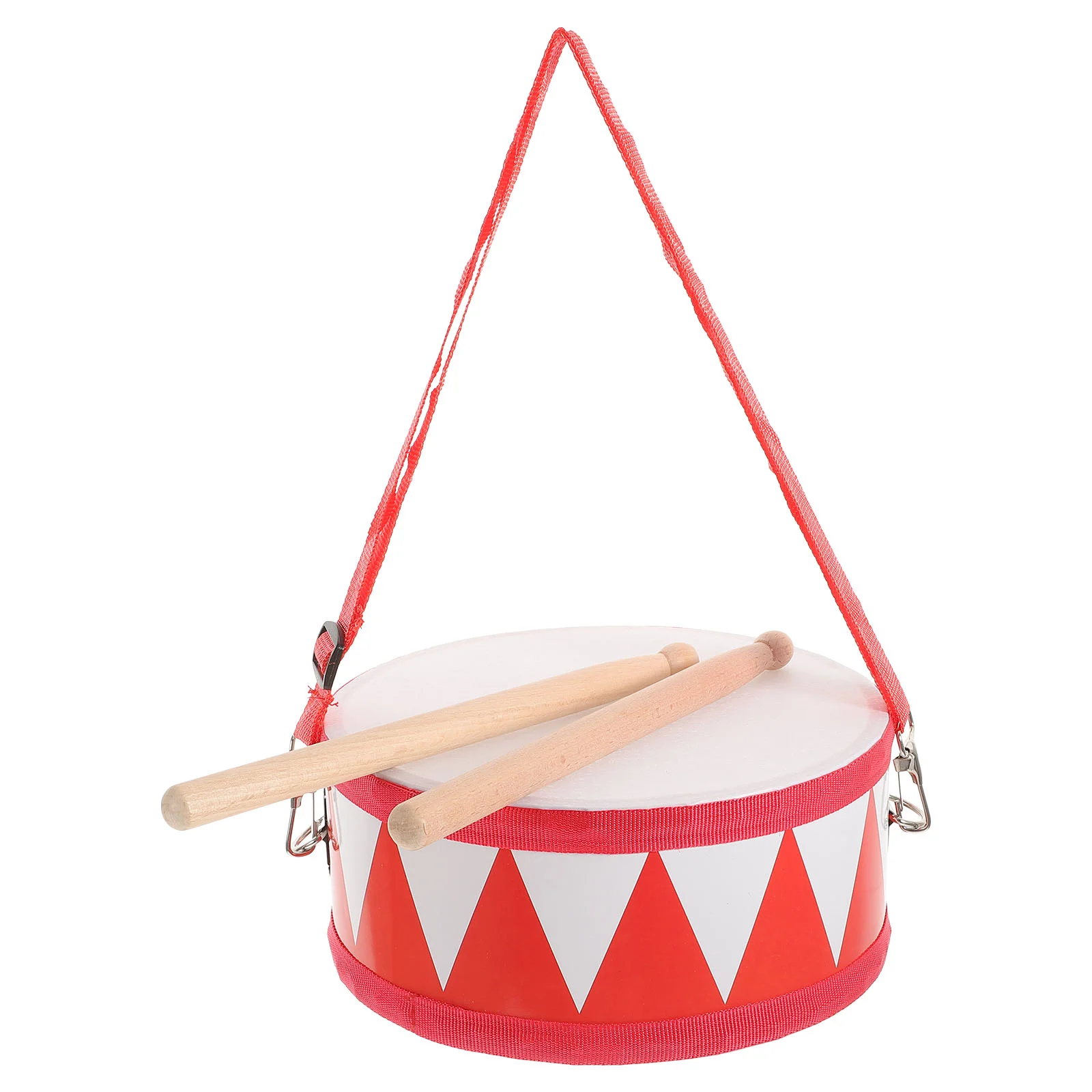 

Детские деревянные игрушки Snare, образовательный барабан, двухсторонние перкуссионные музыкальные инструменты, набор для ребенка, малыша