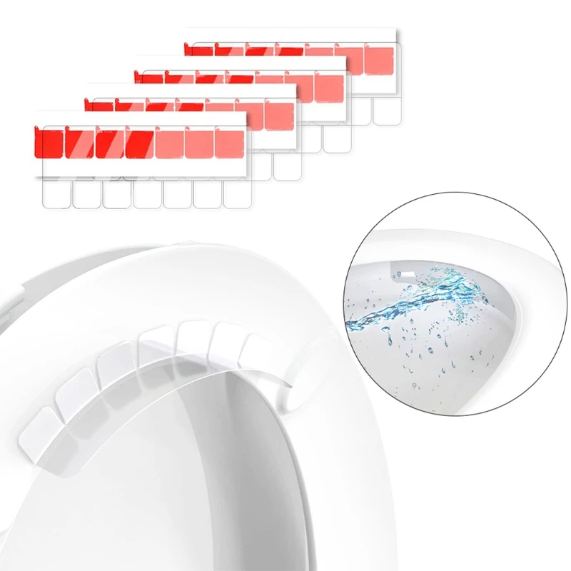 

4 Pcs Toilet Spatter Guard, Urine Deflector For Toilet Seat, Pee Spatter Guard Toilet Training Urinary Spatter Guard