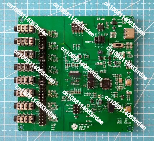 ADS1299 Модуль EEG Макетная плата BCI Мозговой компьютерный интерфейс