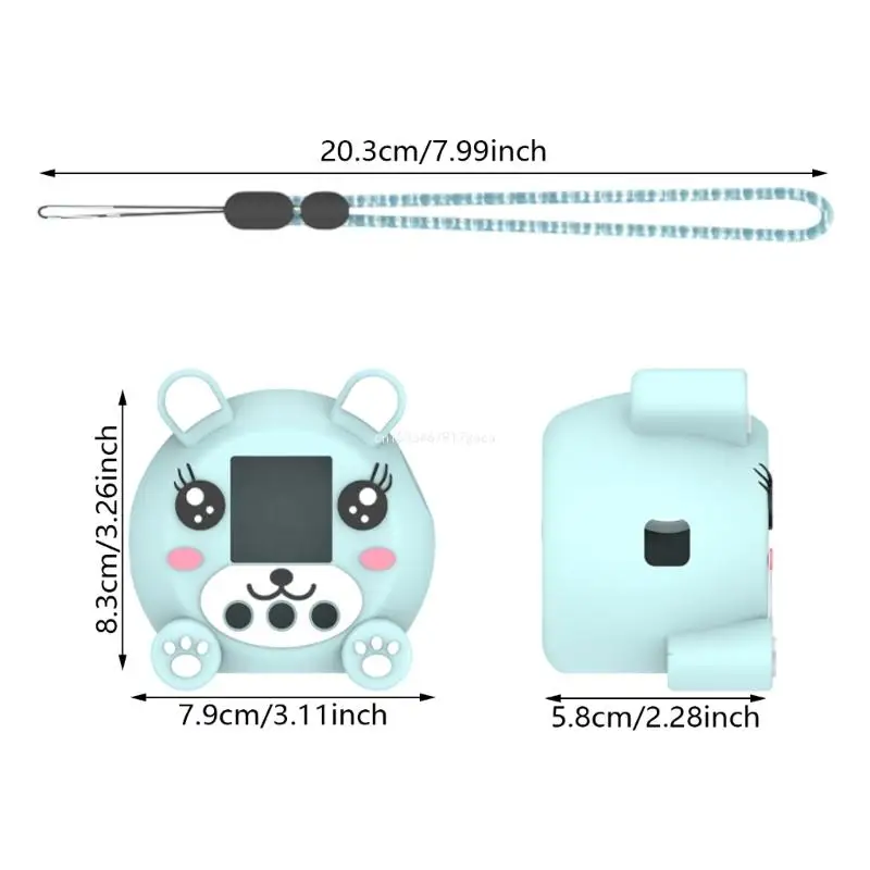 Пылезащитный силиконовый чехол для интерактивной цифровой игрушки Punirunes Прямая