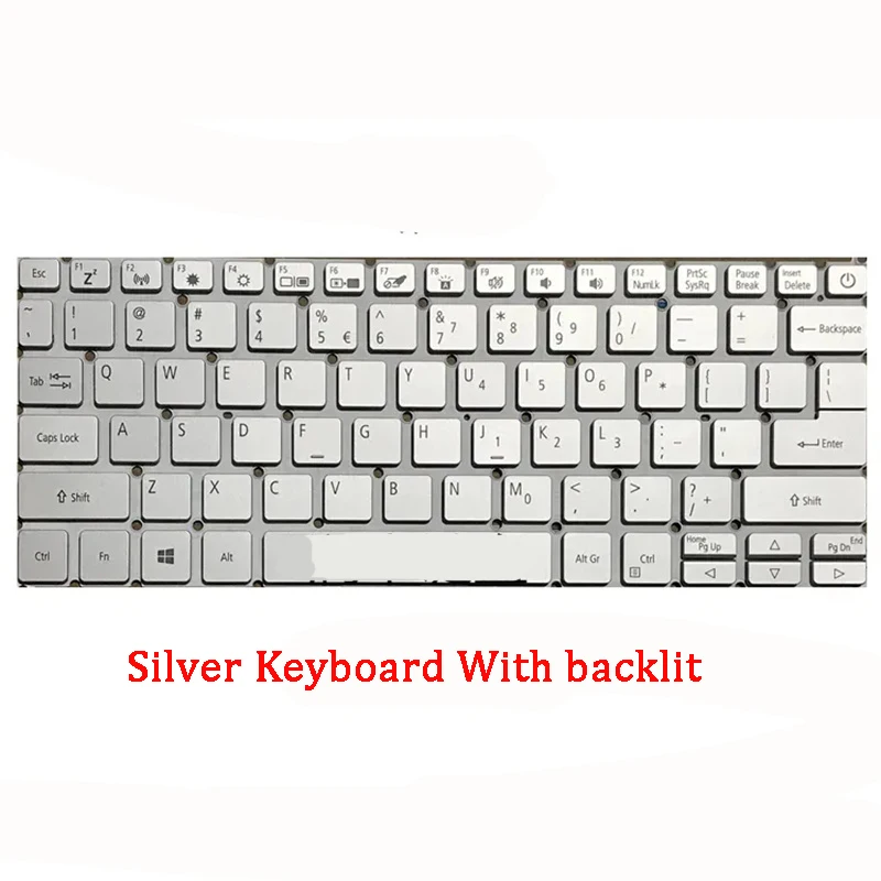 

Новая Оригинальная клавиатура для ноутбука ACER Swift3 N19H3 SF313-52 SF313-52-59b FV0QP