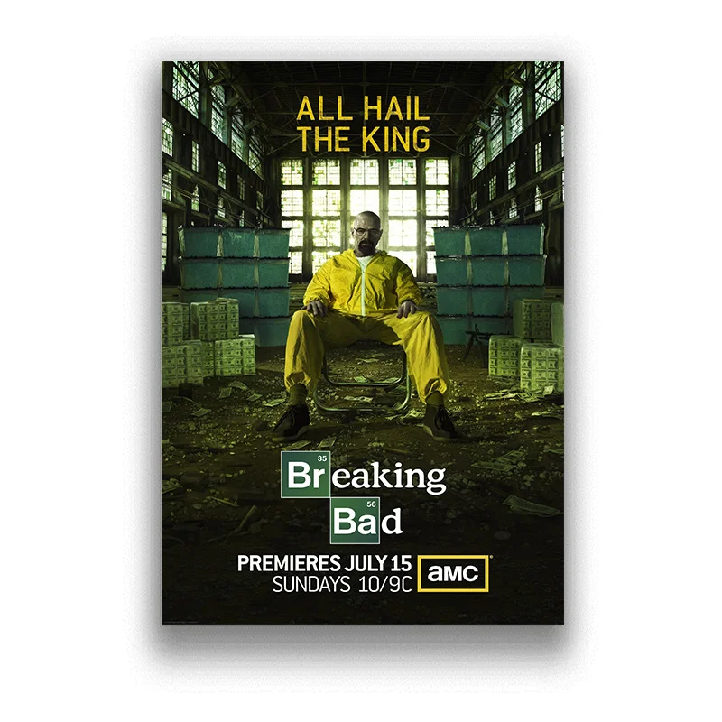 Картинка &quotво все тяжкие&quot настенные картины для гостиной ВИНТАЖНЫЙ ПЛАКАТ