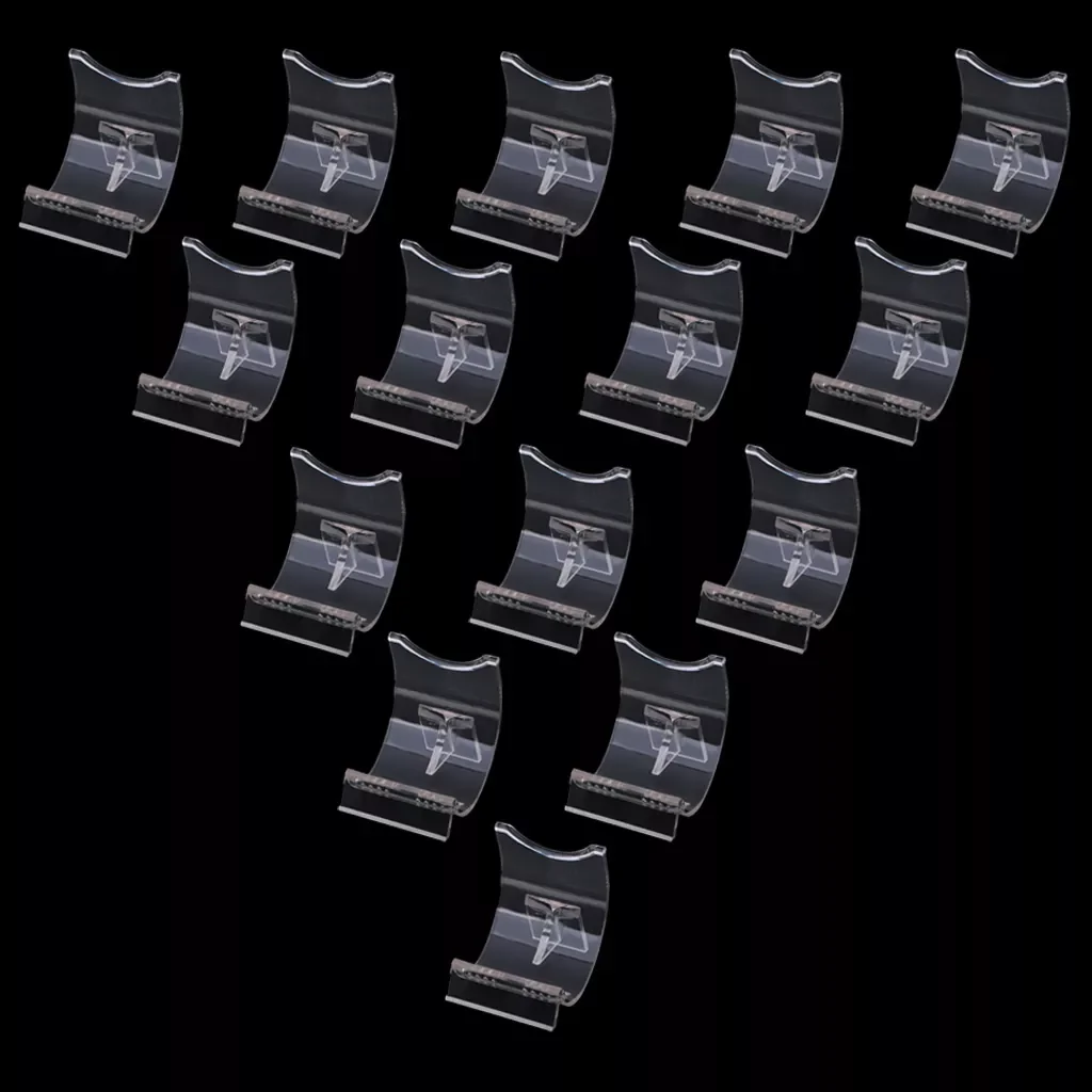 

NEW2022 15PCS Acrylic Lighter Display Stand Clear Holder Support Lighter Display Rack for Lighters Durable Cigar Accessories