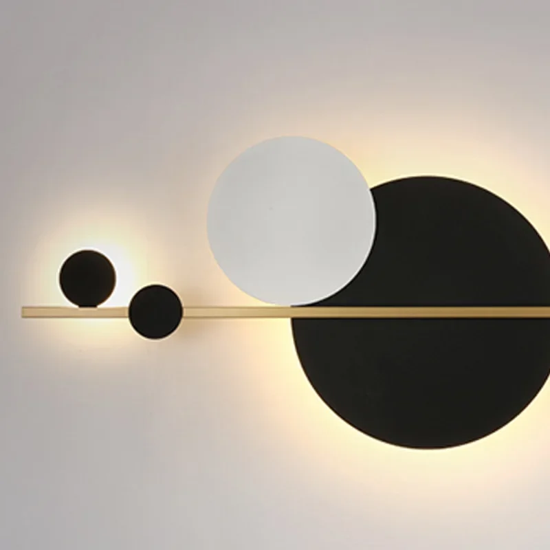 Нордический минималистичный современный фон для спальни гостиной дивана