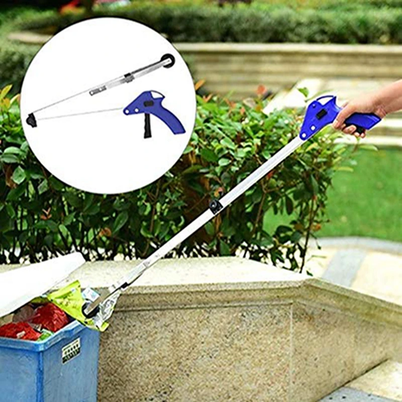 

Metal Sanitation Trash Garbage Trash Folder Objects Pliers Picking Up Trash Clip Garden Pick Tools