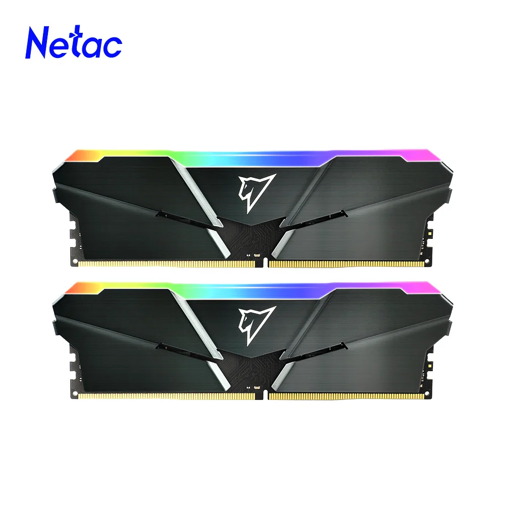 

Оперативная память Netac RGB DDR4 8 ГБ 16 ГБ 32 ГБ 3200 МГц 3600 МГц двухканальная настольная ОЗУ XMP2.0 1,35 в для AMD Intel