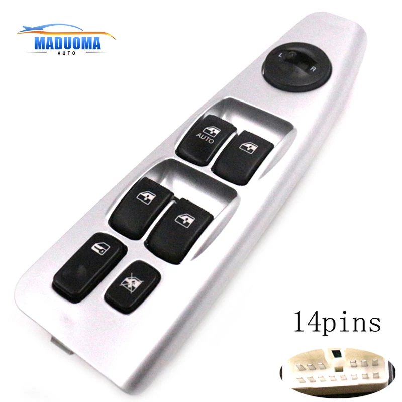 

14 Pins High Quality Electric Power Window Lifter Master Control Switch Fit For Kia Cerato 93570-2F200