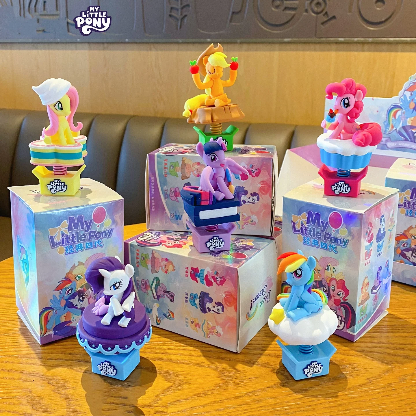 Фото Горячая новинка: Коллекционные фигурки My Little Pony Classic Series, персонажи мультфильмов, подвижные фигурки-шейкеры, подарок для детей №3