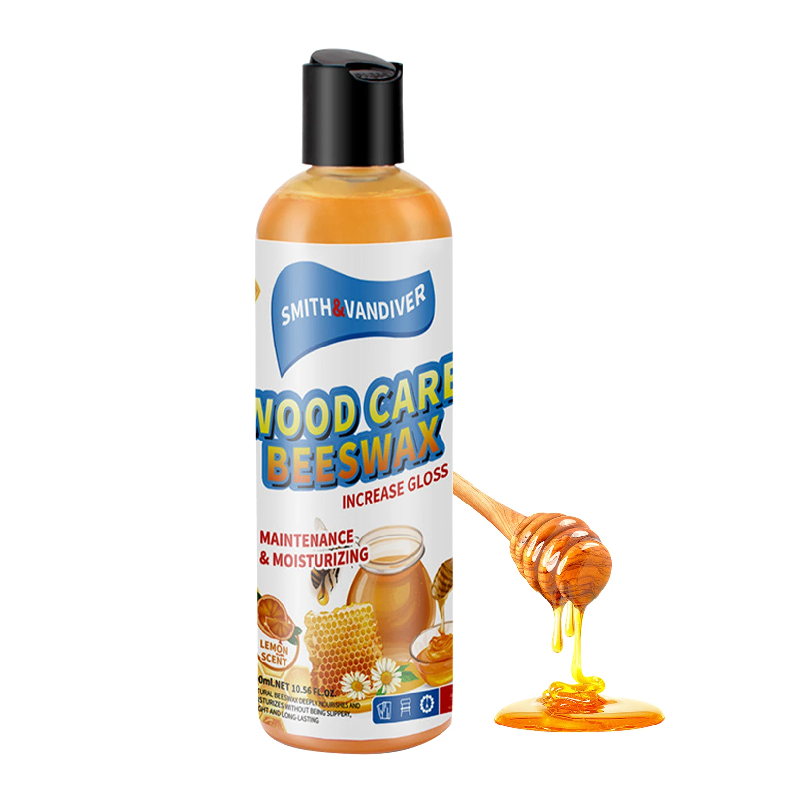 

Beeswax Furniture Polish Bees Waxing Furniture Polish Spray Wear-Resistant Furniture Maintenance Cleaner Floor Polishing Wax