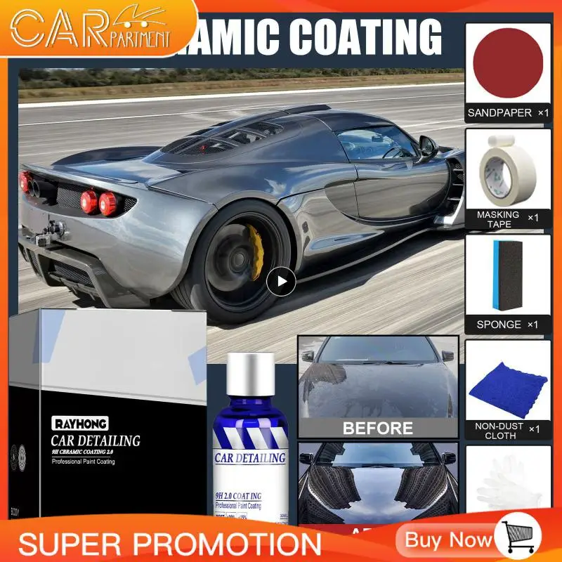 

1-7 шт., гидрофобное керамическое покрытие для автомобиля, 12H