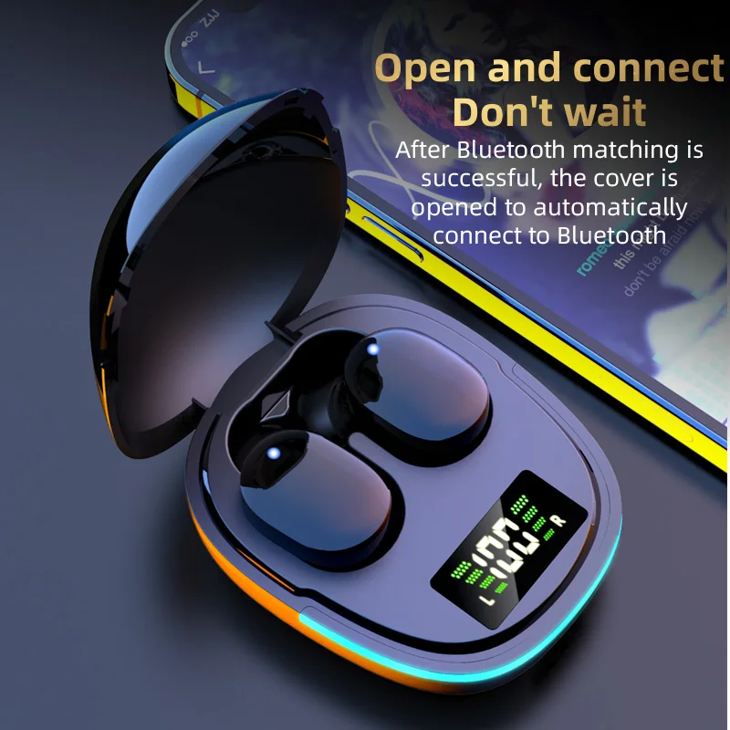 

TWS Bluetooth-наушники с микрофоном и сенсорным управлением