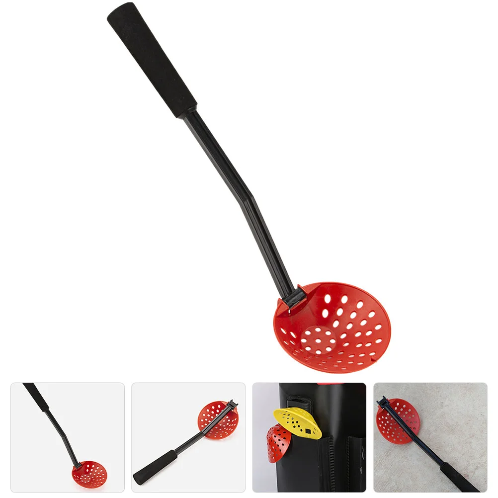 

Ice Skimmer Scoop Gear Equipment Ergonomic Reusable Professional Winter Use Daily Convenient Outdoor Accessory Scooper Foldable