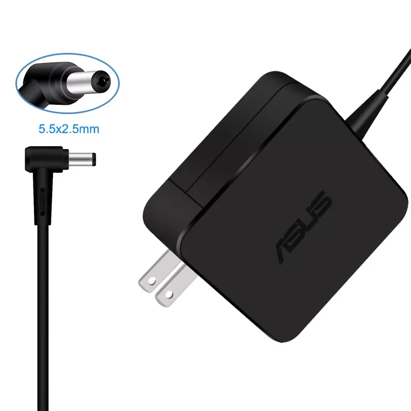 

19V 2.37A 45W 5.5x2.5mm AC Adapter Power Supply Charger For Asus A52F X450 X450L X550V X501LA X550C X551CA X555 Laptop Cargador