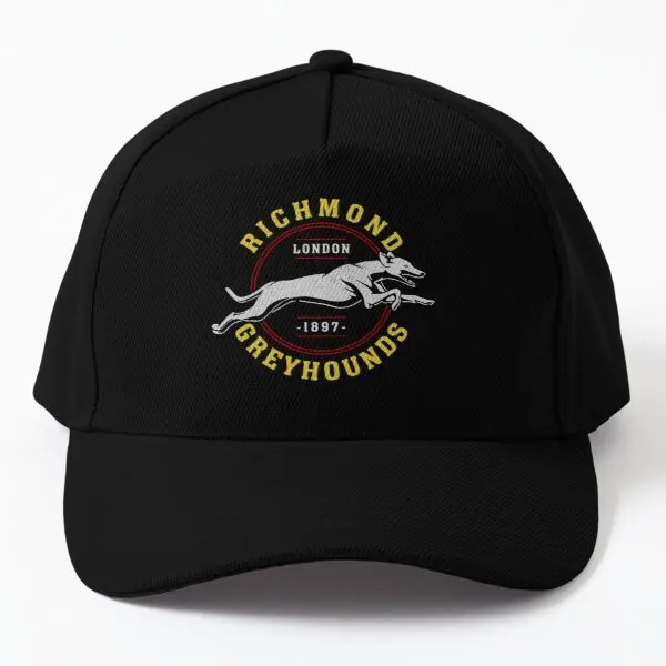 

Richmond Greyhounds Baseball Cap Hat Fish Printed Casquette Sun Solid Color Czapka Casual Sport Spring Summer Hip Hop Bonnet