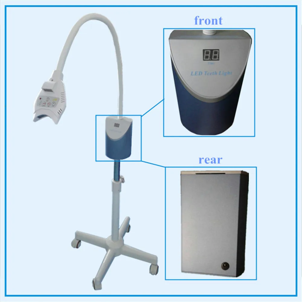 Usa Wholesale OEM Dental teeth Accelerator teeth whitening machine blue Light Lamp Dental Bleaching Equipment