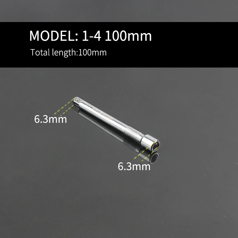 

Удлинитель торцевого ключа хромованадиевый 1/4", 3/8", 1/2"