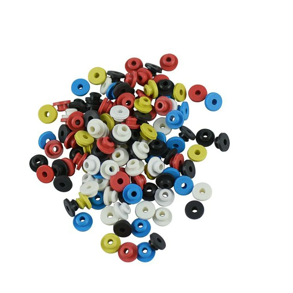 

100pcs Grommets Safe Premium Quality Silicone Professional Props Tools for