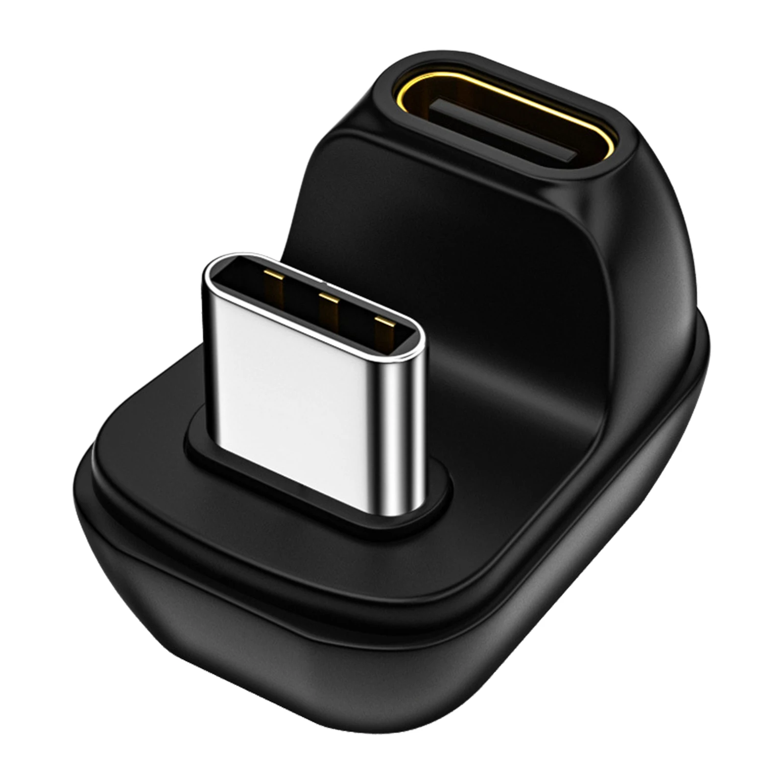 Адаптер для быстрой зарядки Type-C под прямым углом фоторазъем типа C USB 3. 0 40Gbp/s |