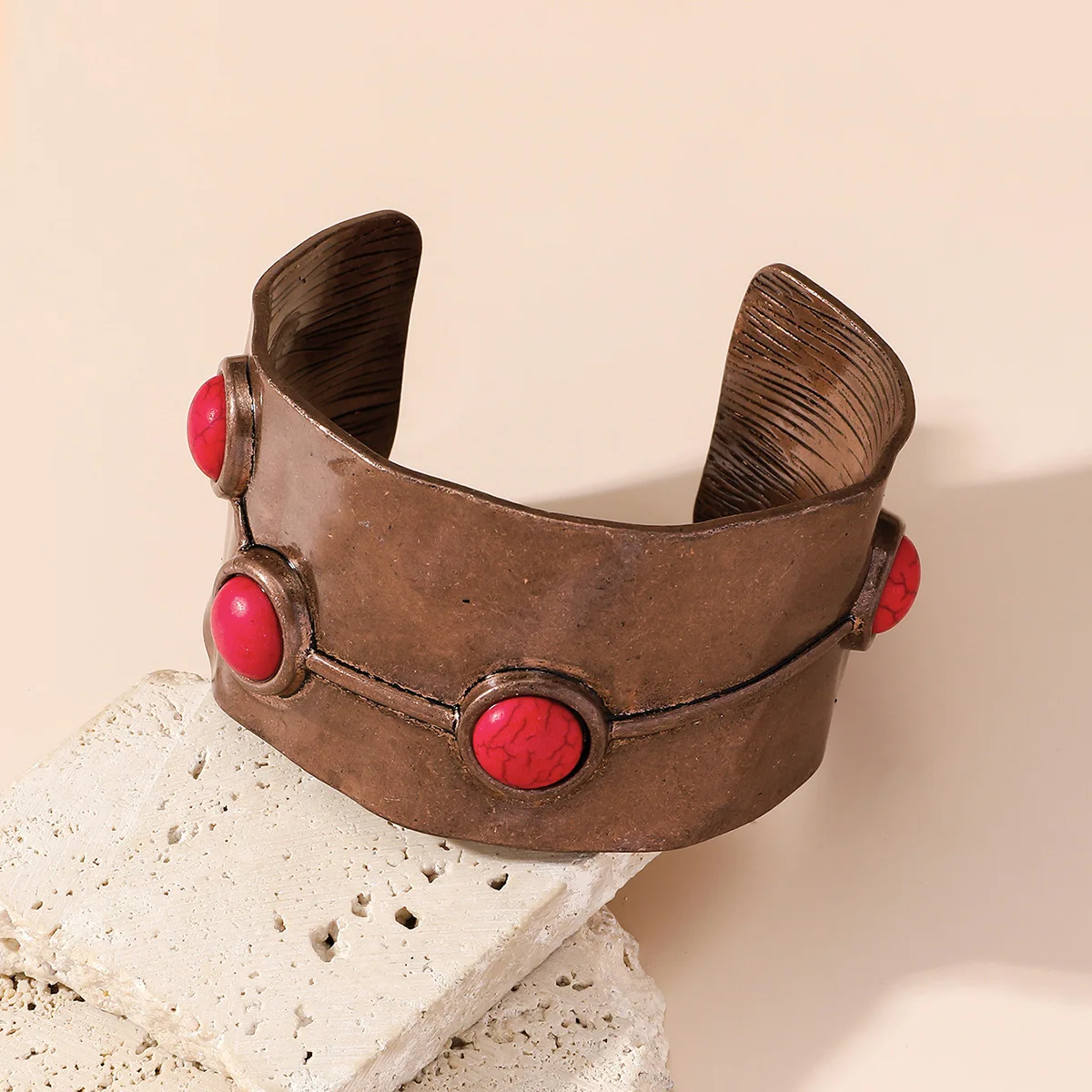 Винтажный эластичный Тибетский бирюзовый браслет для женщин и мужчин браслеты