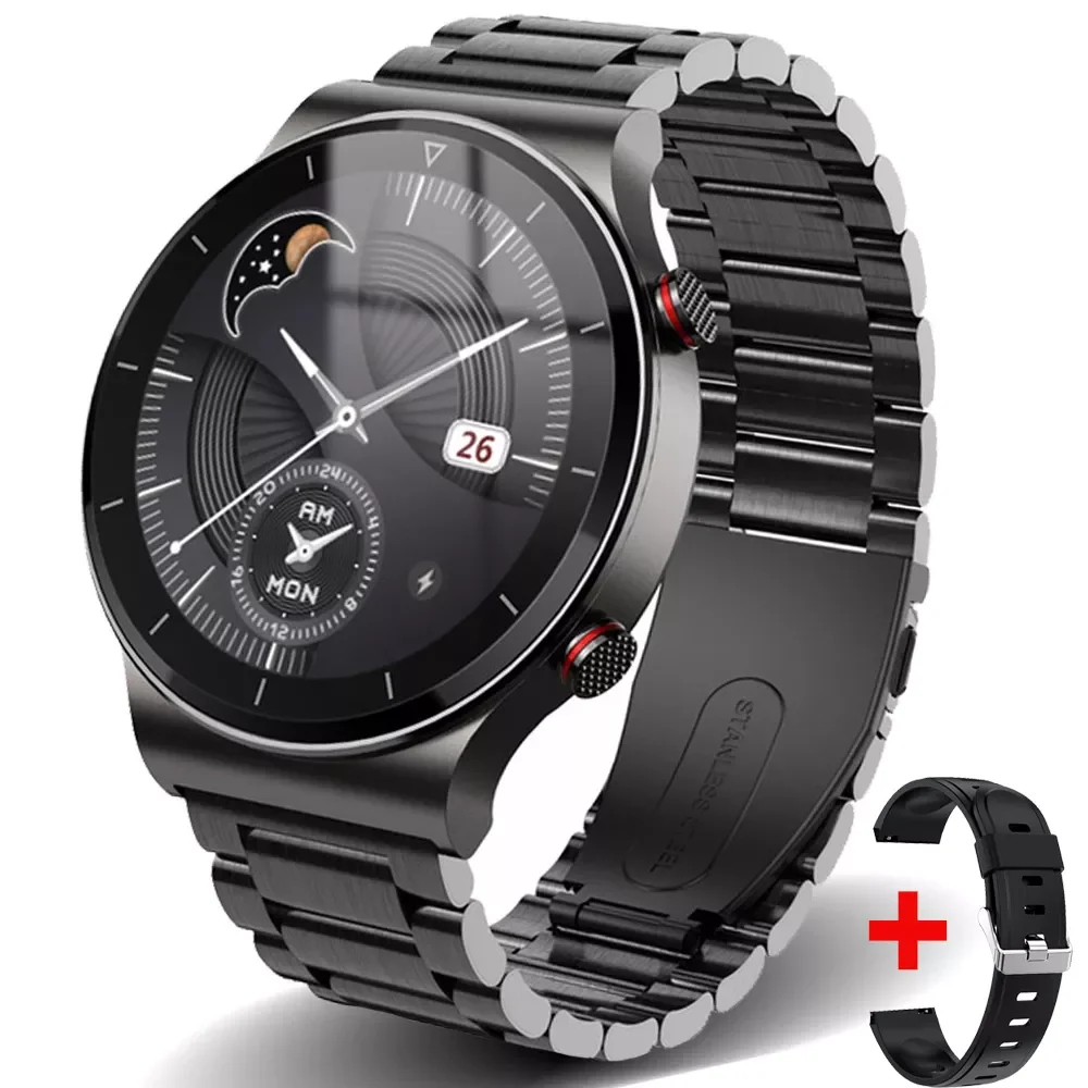 

2021 New Bluetooth Call Smart Watch Men For Android ios Phone Waterproof Fitness Tracker Sport Smartwatch Heart Rate Detector