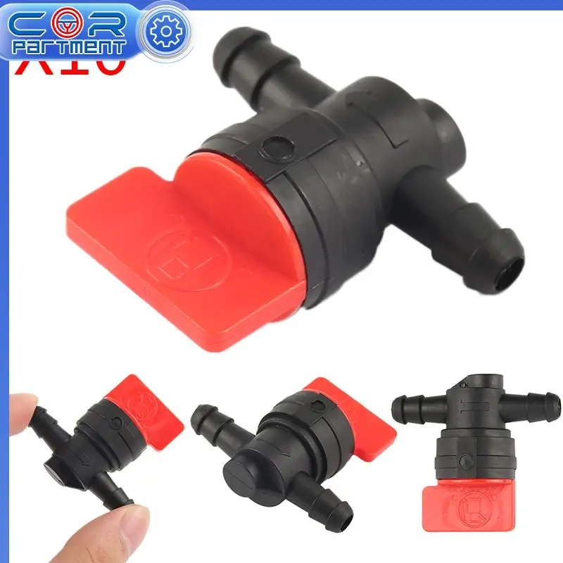 

10 шт. 1/4 дюйма встроенный топливный запорный клапан, отрезающий газовый клапан, запчасти для мотоциклов, карбюраторы, система подачи топлива...