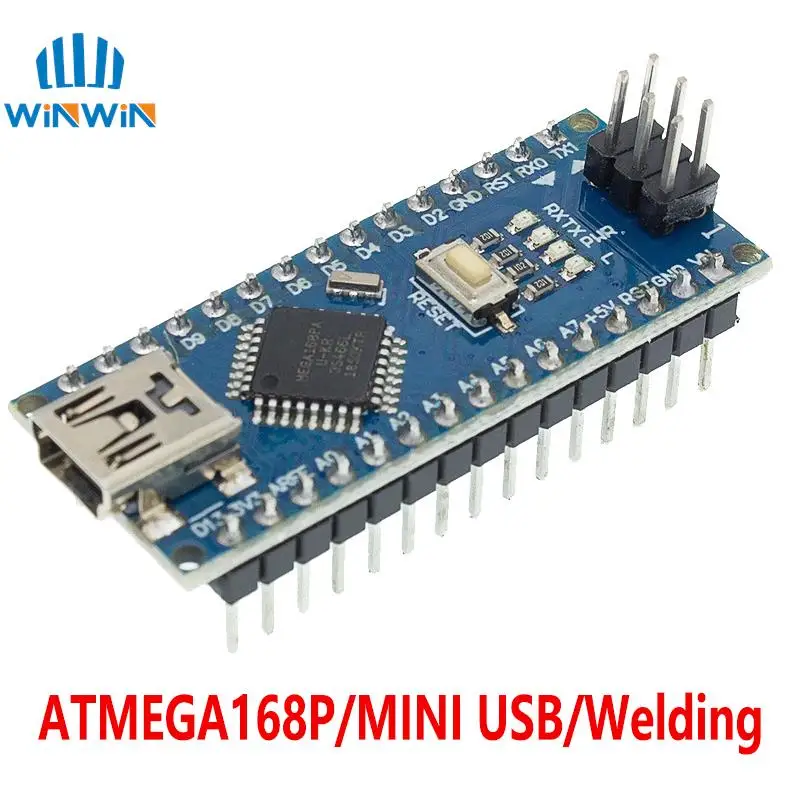 Nano Mini/Micro USB с Загрузчиком совместимый контроллер V3 для arduino CH340 драйвер 16 МГц v3.0