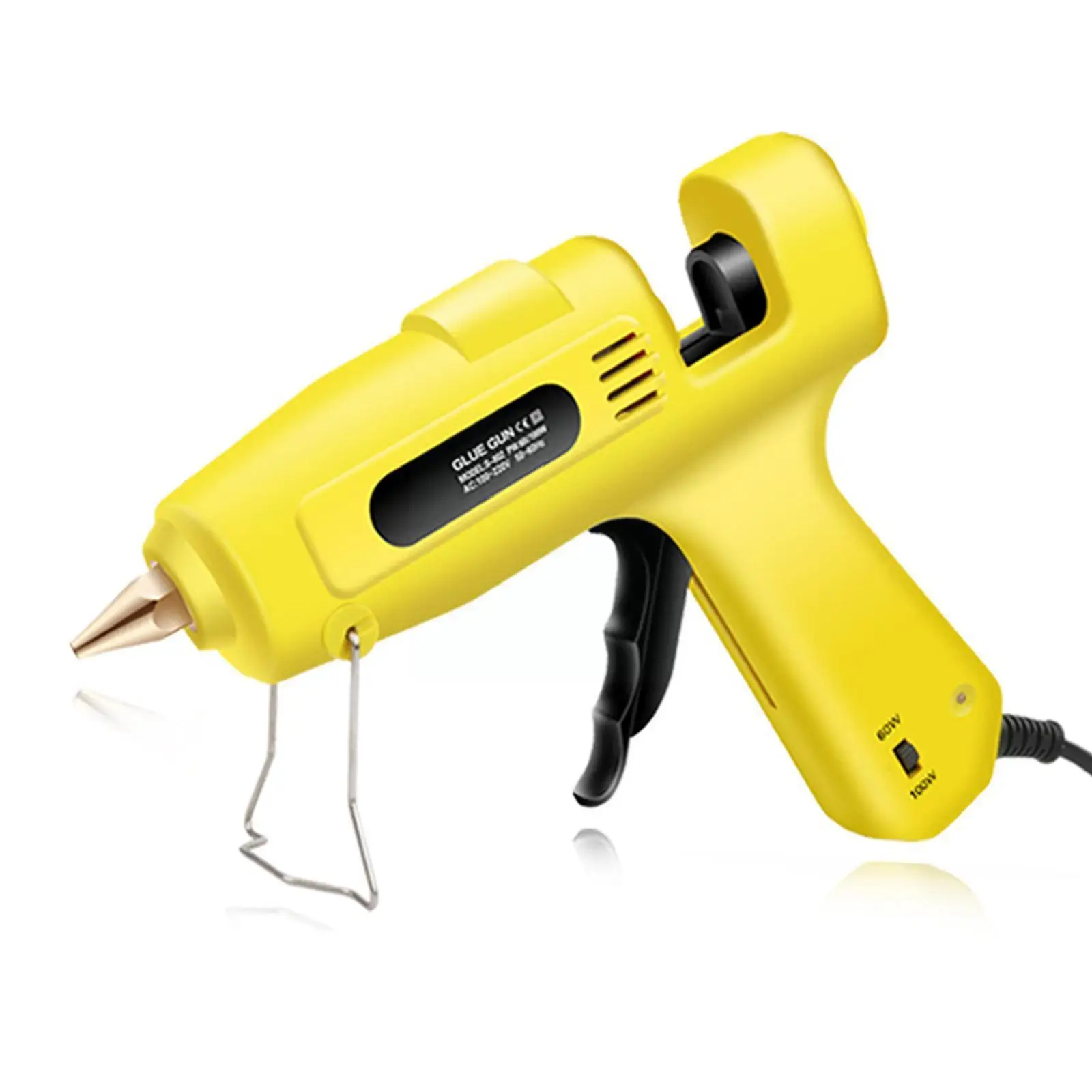 

Hot Glue Gun High Temp-full Size 60/100w Dual Power Electric Melt Heavy Duty Kit Tool Gun Glue Heat Exchanger R3i4