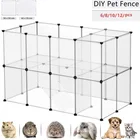 Манеж для домашних питомцев, вольер сделай сам для собак и кошек, для использования в помещении и на улице, товары для домашних животных