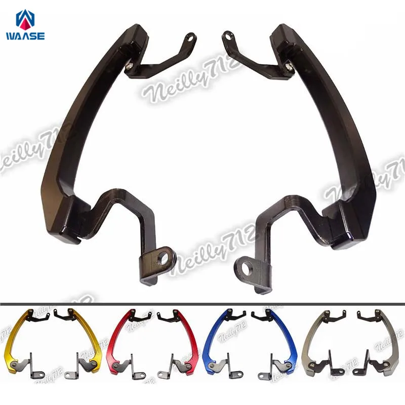 WAASE мотоциклетные задние поручни заднего сиденья пассажирские поручни Ручка для Yamaha MT07 MT-07 FZ-07 2014 2015 2016 2017