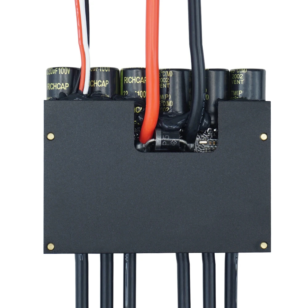 Фото Flipsky Dual Fsesc4.20 100a ESC Vesc4.20 Электронный регулятор скорости с анодированным алюминиевым радиатором для радиоуправляемых кораблей, лодок, электрофойлов и DIY-проектов. №5