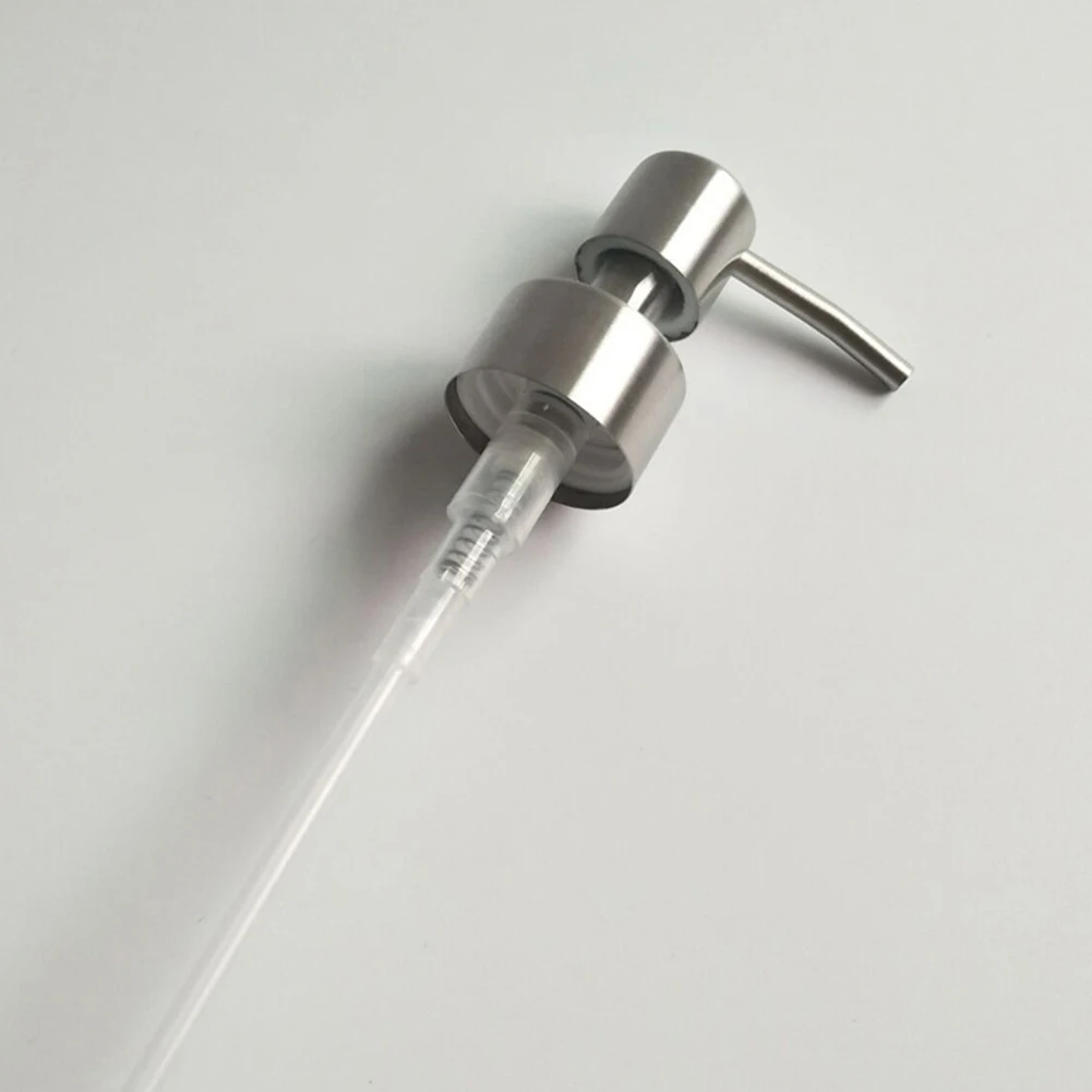 

Stainless Steel Pump Head Soap Bottle Nozzle Pressure Pump Squeezer Dispenser Kitchen Bathroom Accessories Oyster Sauce Bottle