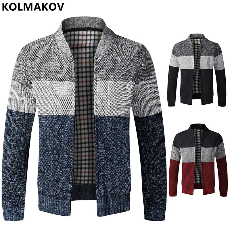 

Свитер Мужской флисовый, Осень-зима, 2022, классический, свободный, теплый, высококачественный M-4XL