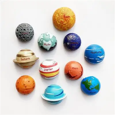 Наклейка на холодильник с астронавтом, 2-магнитная наклейка, магнит космического челнока, креативная, украшение на холодильник