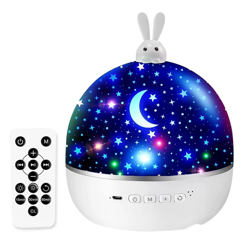 

Retail Night Lights For Kids Room, Bluetooth Music Kids Night Light Projector, Remote Timer Star Night Light Projector, Bedroom