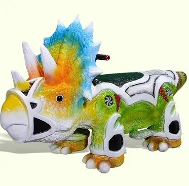 y Square Twin Parent Child Dinosaur Car Park Night Market Luminous Stall Sprzęt do rozrywki Bezszczotkowy pojazd elektryczny