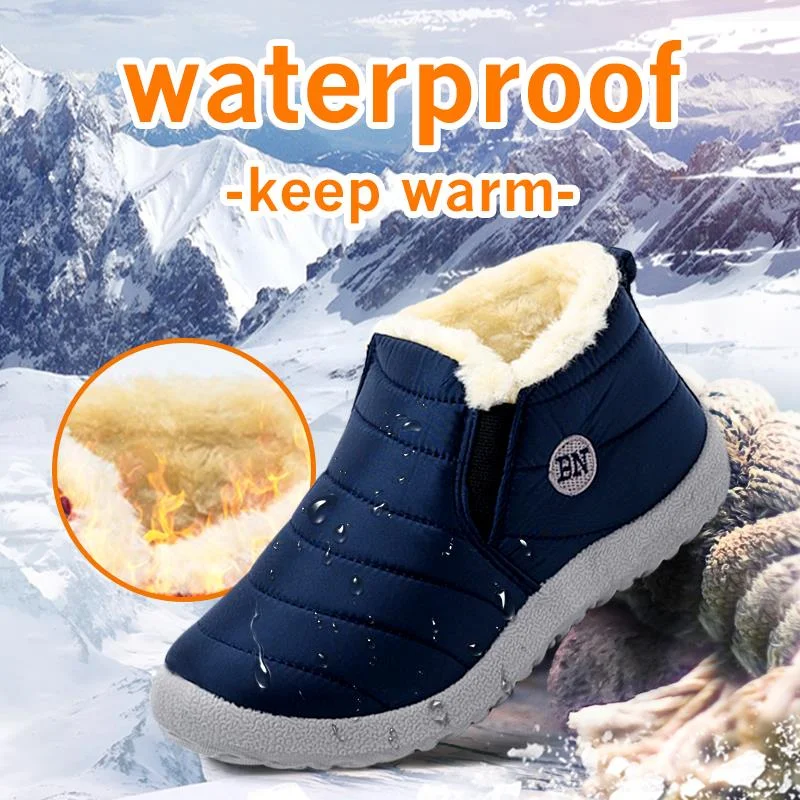 

Women Boots Fashion Shoes Woman Slip On Platform Ladies Shoes Casual Snow Waterproof Ankle Boots New Winter Boots Botas Mujer