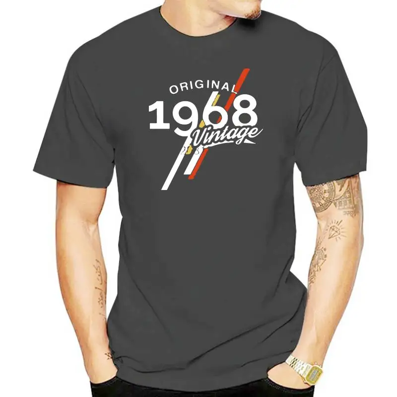 

2022 Vintage 1968 Classic 50 years old birthday T shirt men 50th birthday T-shirt father day present Comfortable Tee Shirt