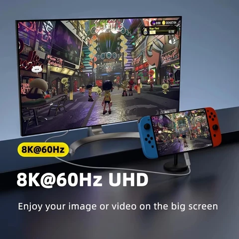 NNBILI PD140W USB C адаптер «мама-папа» PD 3.1 конвертер 40 Гбит/с передача данных 8K при 60 Гц удлинительный разъем для MacBook ﻿ ﻿ ﻿