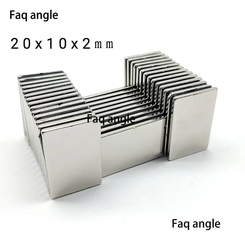 

20x10x2mm Surprised Magnet Neodymium Magnets Square Magnetic Beads Game Magnets for Scrapbooking Imas Magnetic Brackets Solder