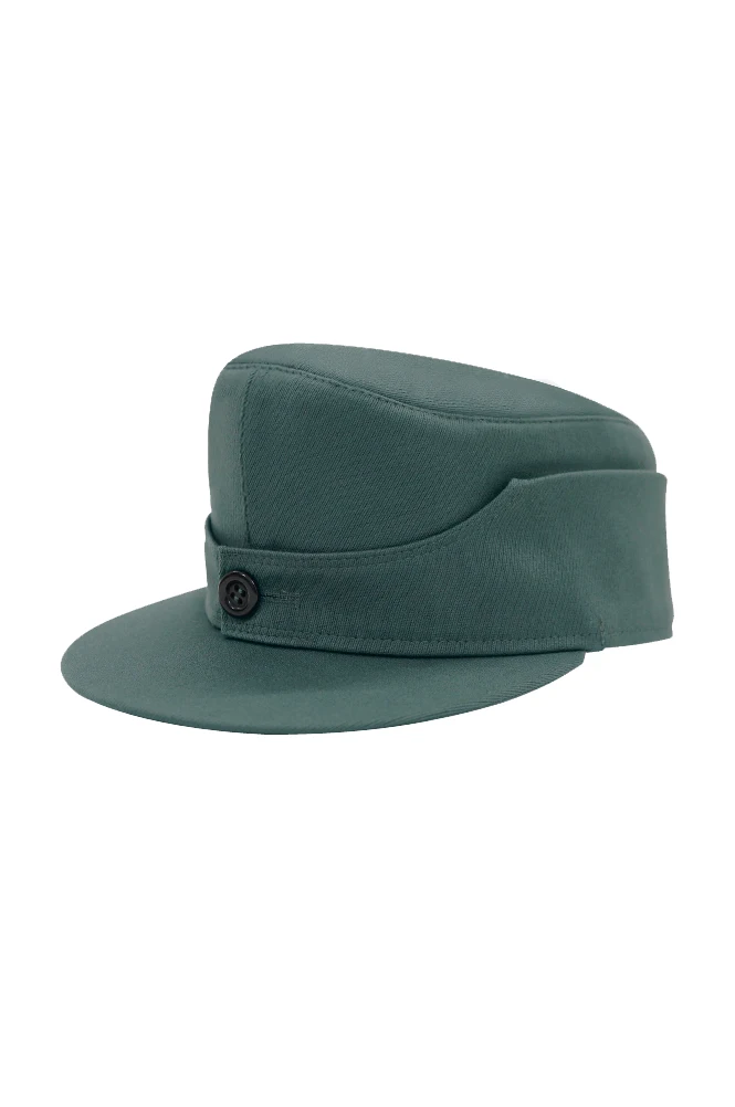 GHFF-021-EM WWII German Police EM Gabardine M44 Field Cap