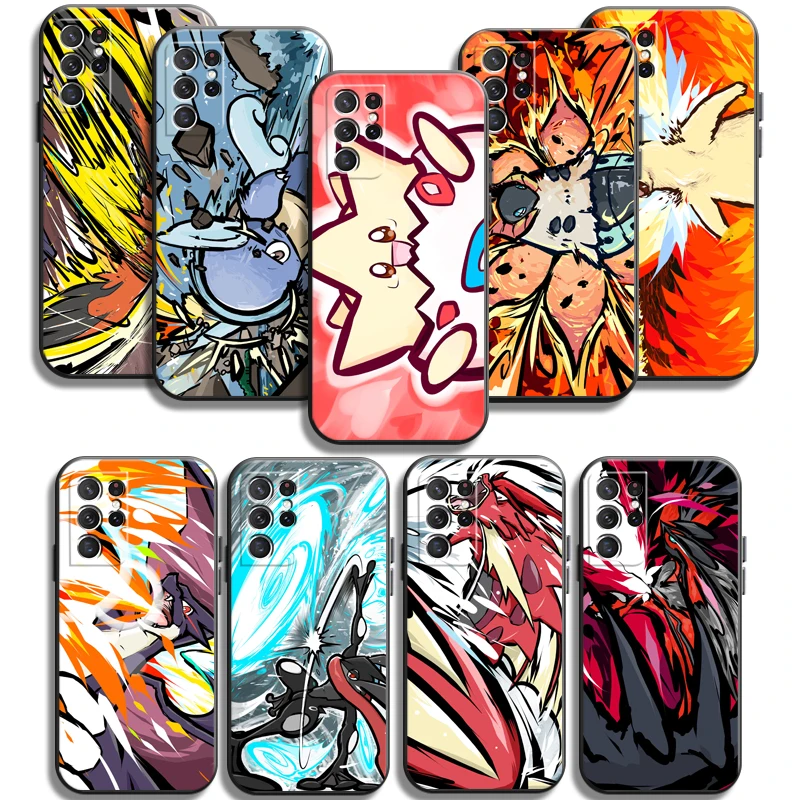 

Pokemon Pikachu Phone Cases For Samsung Galaxy A72 52 A21S A31 A71 A51 5G A42 5G A20 A21 A22 4G A22 5G A20 A32 5G A11 Cases