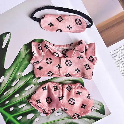 Мини-пижамы Labubu для кукол 15-17 см