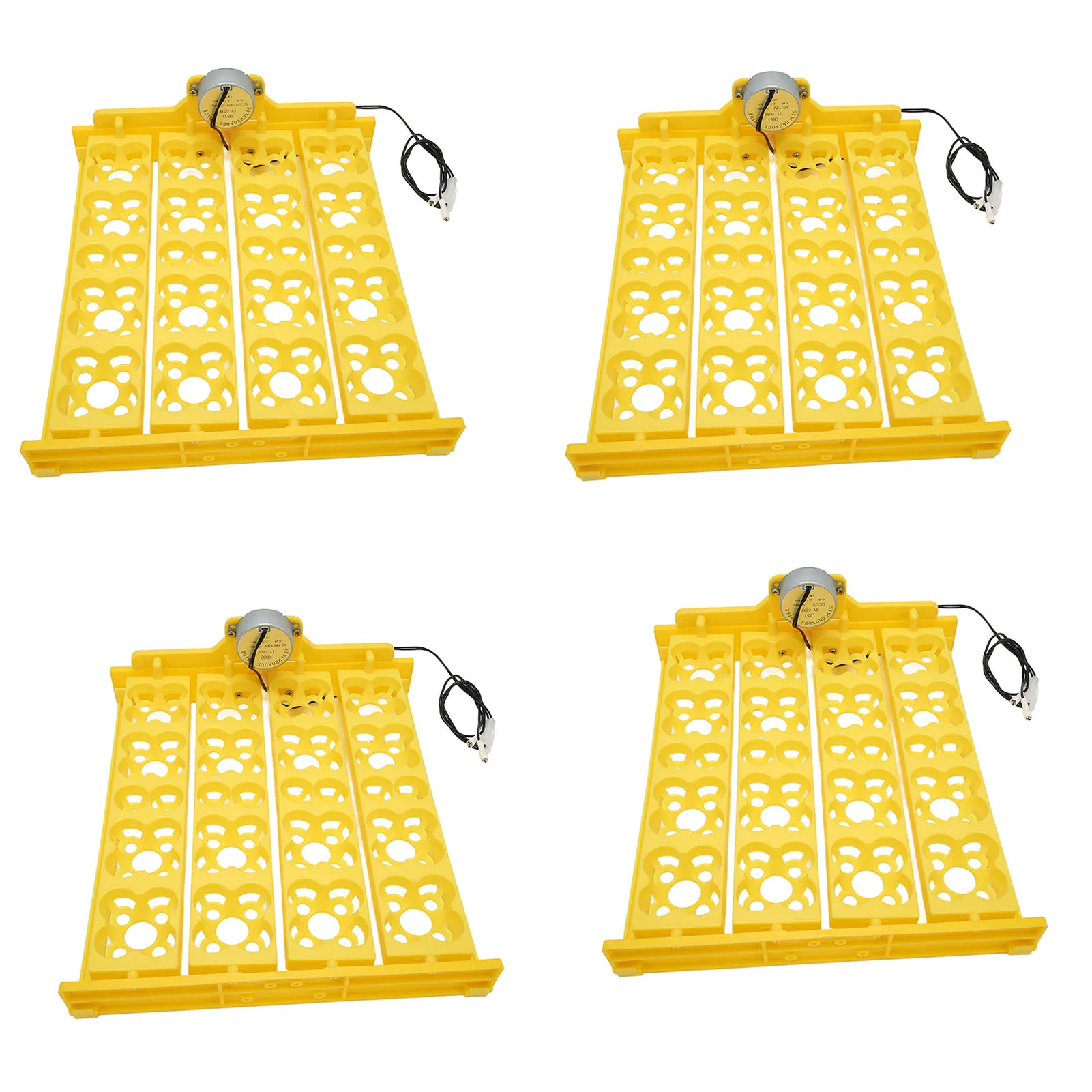 

Egg Turning Tray Multifunction Automatic Egg Turner Incubator Tray for 16 Duck Eggs 16 Eggs 72 Quail Eggs Incubation
